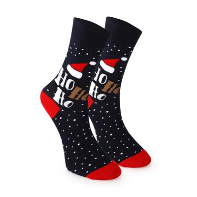 SKARPETKI NA PREZENT SWIATECZNY 2 PARY HO HO 
