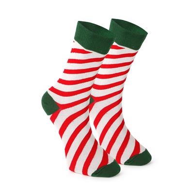 SKARPETKI NA PREZENT SWIATECZNY 2 PARY SANTA 