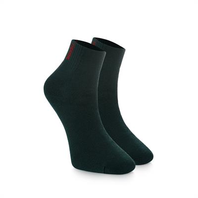 3 PAIRS OF THERMAL SHORT SOCKS RED-WHITE-GREEN 