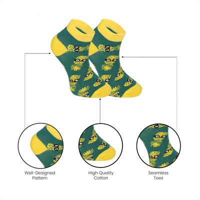 FRUIT ANKLE SOCKS 3 PAİRS 